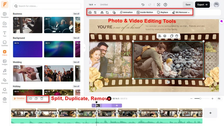 Photo & Video Editing Tools
