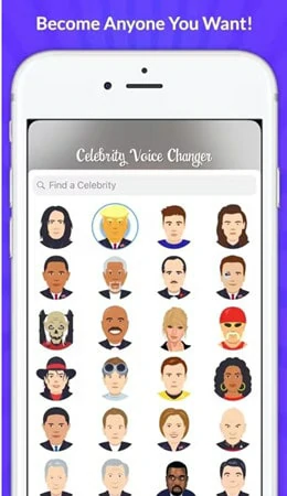 Celebrity Voice Changer for Mobile Users to Change Female Voice to Male