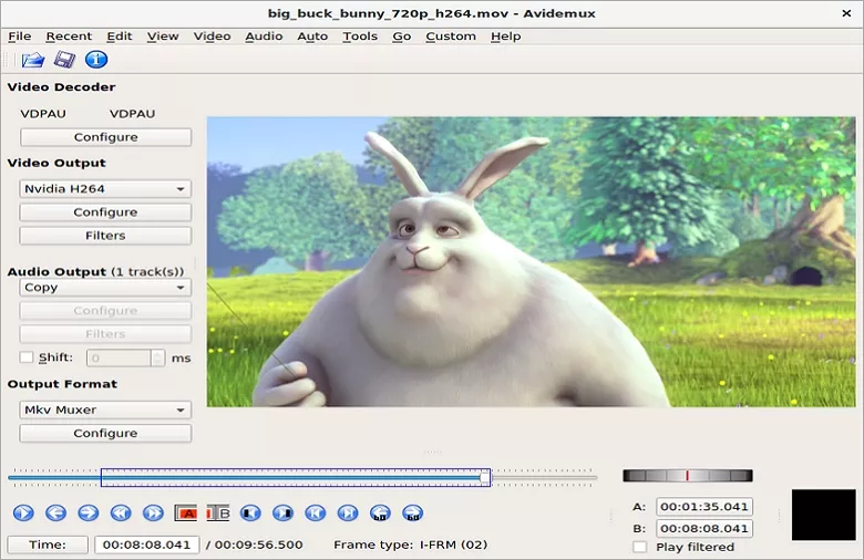 Final Cut Pro X for Windows Alternative - Avidemux