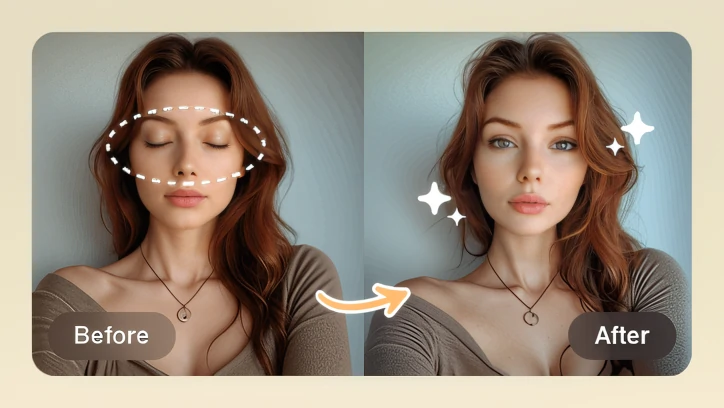 Fix Closed Eyes Example
