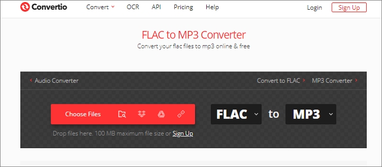 How to Convert FLAC to MP3 - Convertio 