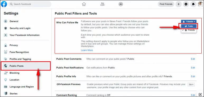 How to Add Follow Button to Facebook Profile - Step 3