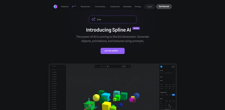 Spline.AI - AI 3D Modeling