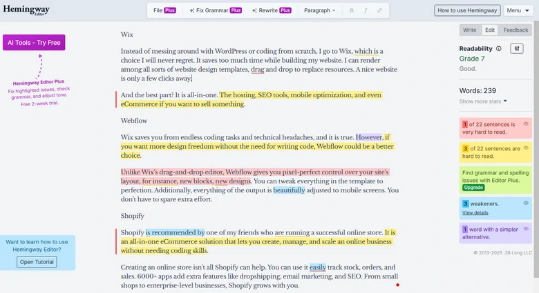 Hemingway Overview