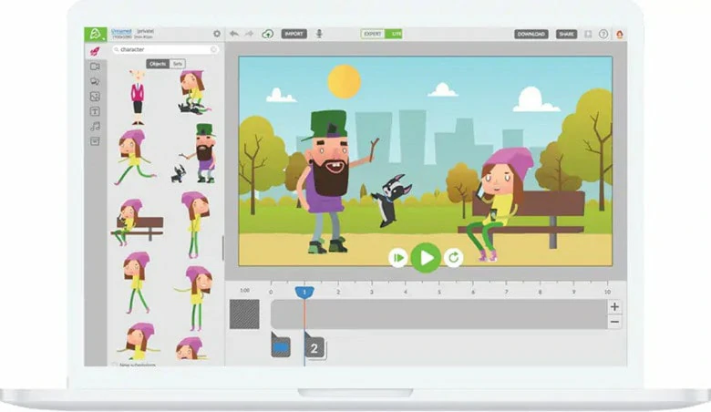 5 Best Free Animation Software Online for Beginners & Pros