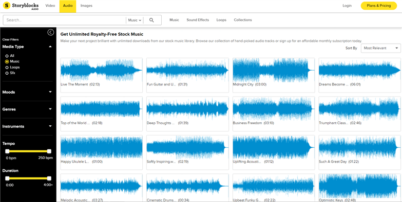 Top 4 Sites to Find Royalty-free  Background Music