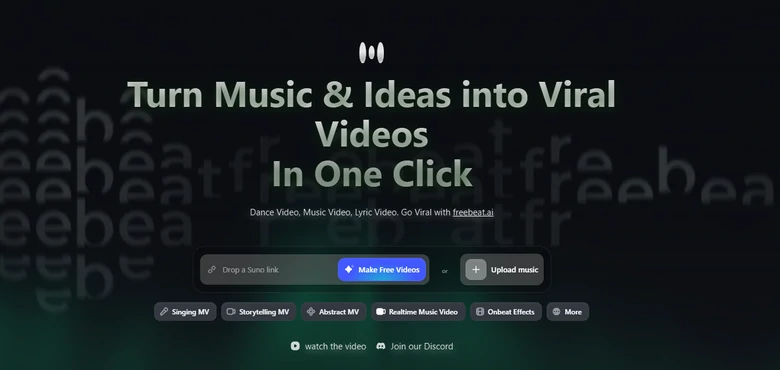 Freebeat Music Video Maker Overview