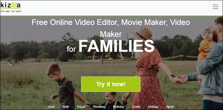 Online Photo Video Maker with Music - Kizoa