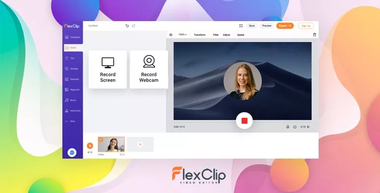 Free screen recorders flexclip