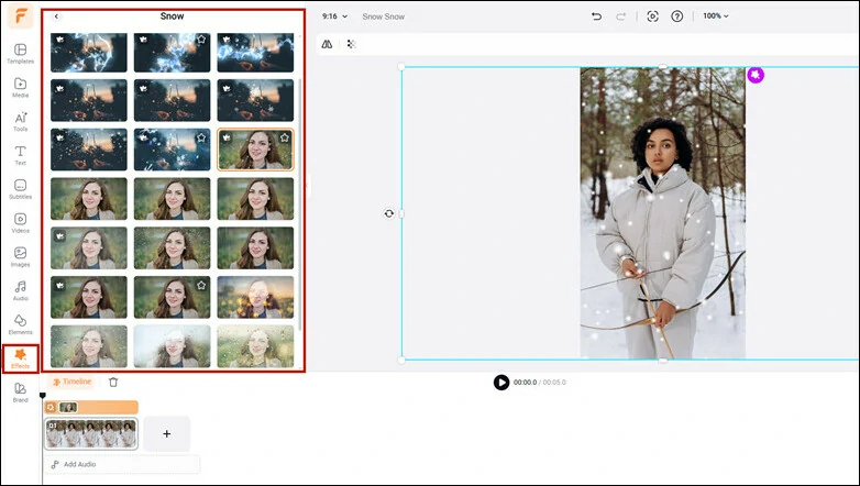 Find and Enable a Snow Effect to Enhance Your Photo Vibe