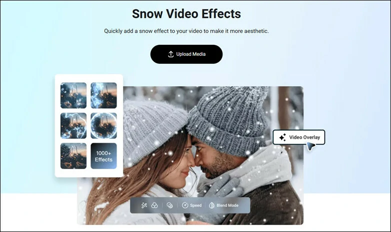The Best Snow Effect Editor with Extensive