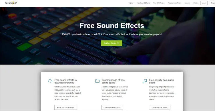 Excellent Sites to Download Royalty-Free Sound Effects - ZapSplat