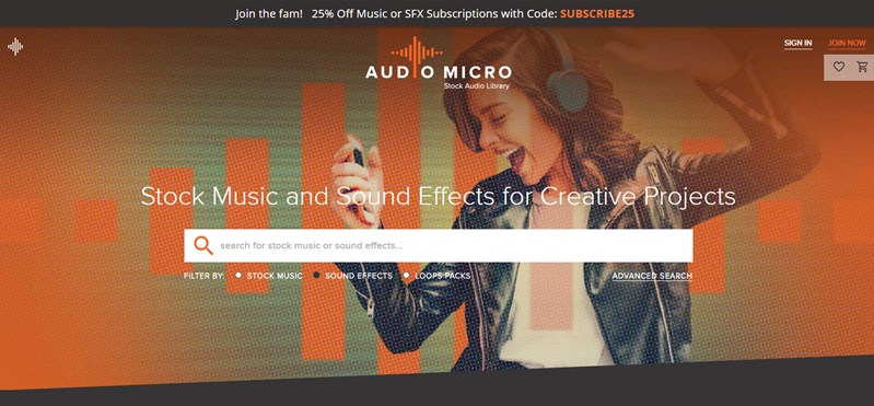 Free Sound Effects Site: AudioMicro