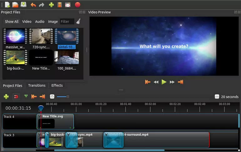 Free Video Editing Software No Watermark for PC - OpenShot