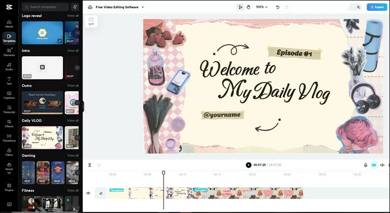 Free Video Editing Software for Social Media Creator - CapCut