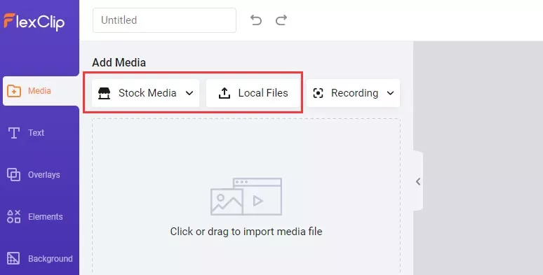 Upload clips to FlexClip video editor or explore the royalty-free stock assets