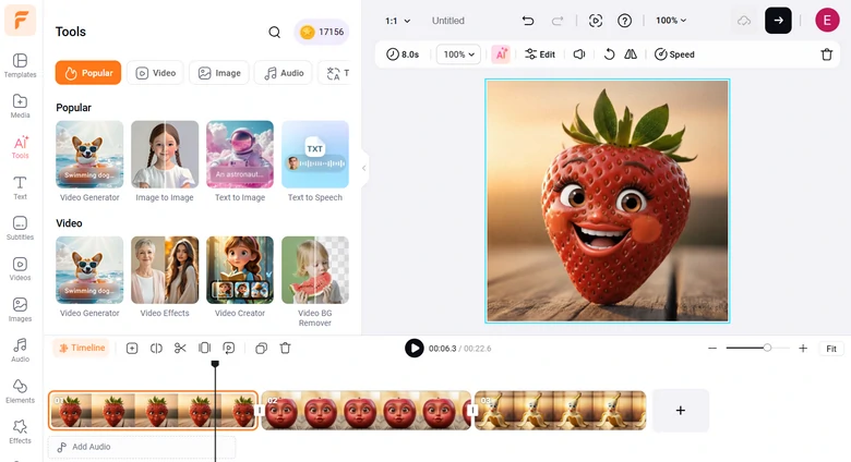 Edit Fruit Eating Themselves Clips