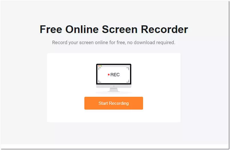 FlexClip screen recorder free for full screen recording.