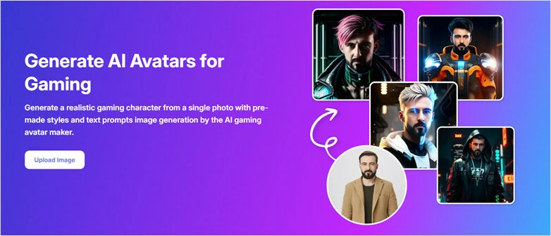 LightX - AI-powered Game Avatar Generator