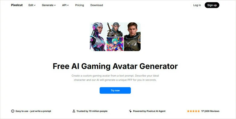 Pixelcut - Flexible AI Gaming Avatar Generator