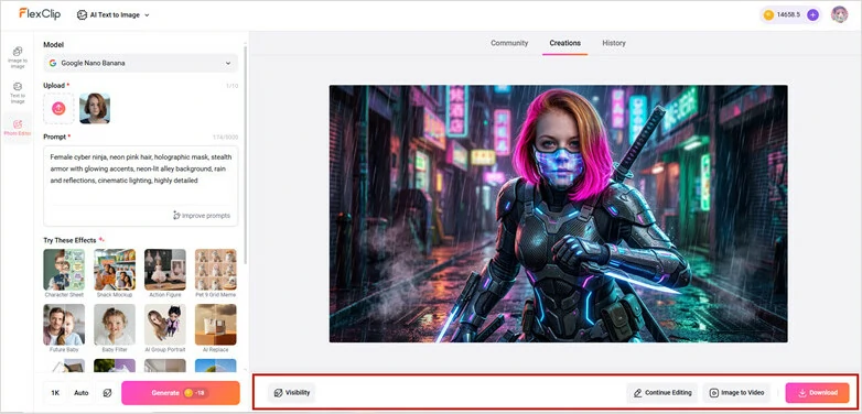 Download or Continue Editing Your Gaming Avatar