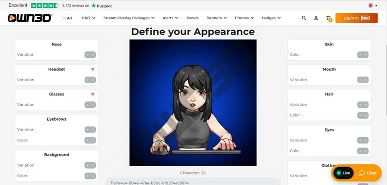 Gaming Avatar Maker - Own3D