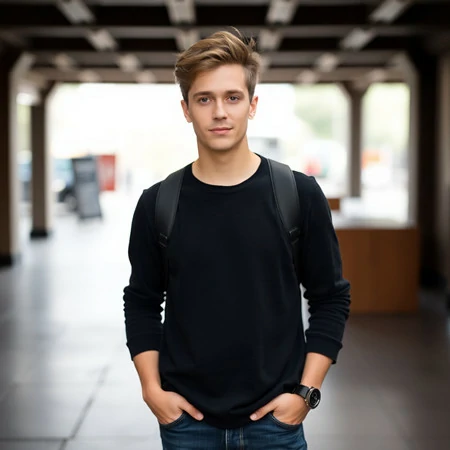 A Casual Photo Used for Headshot Generation with Gemini