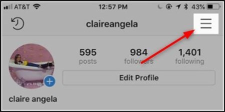 How to Get Verified on Instagram - Step 1