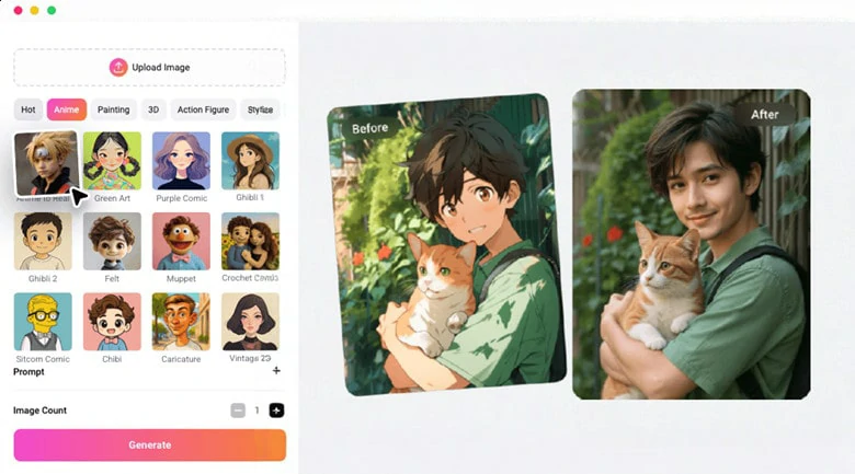 The Best Ghibli to Real Image Converter Online - FlexClip