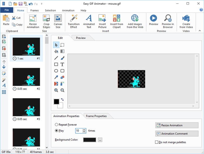 GIF Editing Software - Easy GIF Animator