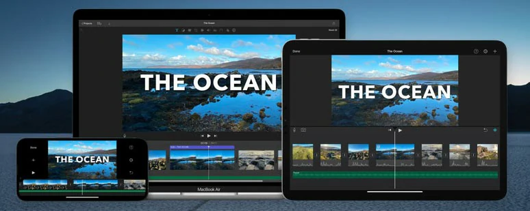 GoPro video editor--iMovie