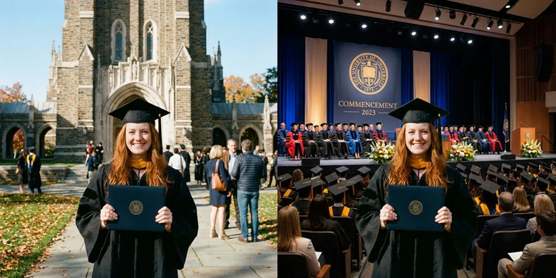 Change Background and Clothing for a Formal Look