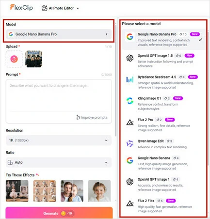 Pick a Generation Model for the Perfect Graduation Photo