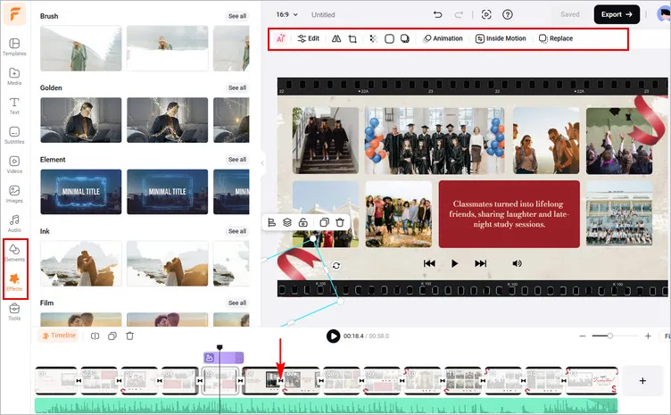 Make a Graduation Slideshow - More Edits