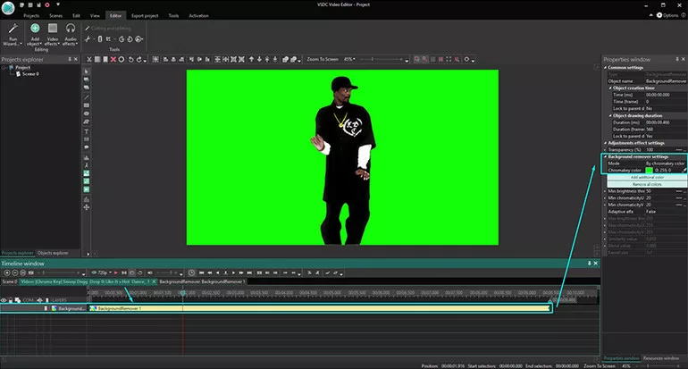 Best Green Screen Video Editing Software - VSDC