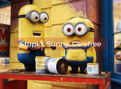 5 happy tricks that Minions have used in its video.