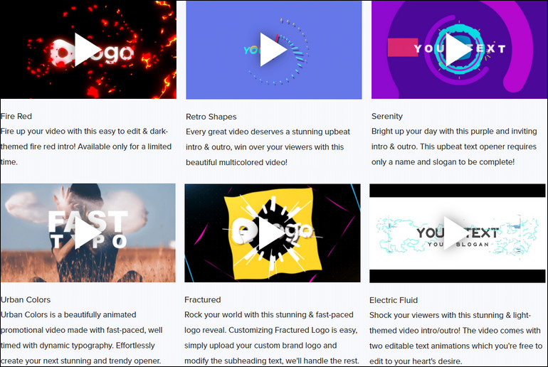 7 Best Online Intro Makers with Free Intro Templates