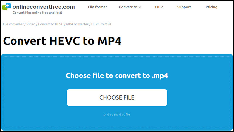 HEVC to MP4 Converter: File Converter