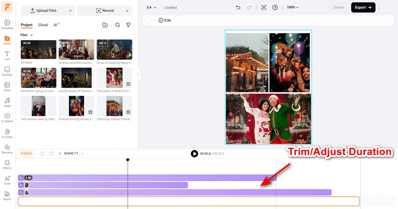 Trim Video Length/Adjust Video Duration