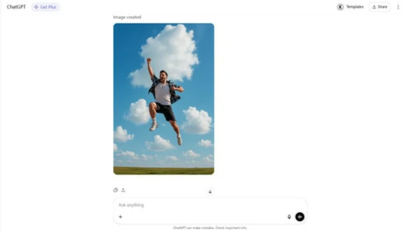 Download the Converted Vertical Photo to Local