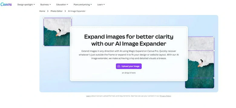 Horizontal Image to Vertical Converter - Canva