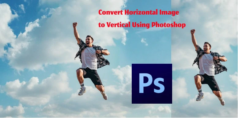 Horizontal Image to Vertical Converter - FlexClip