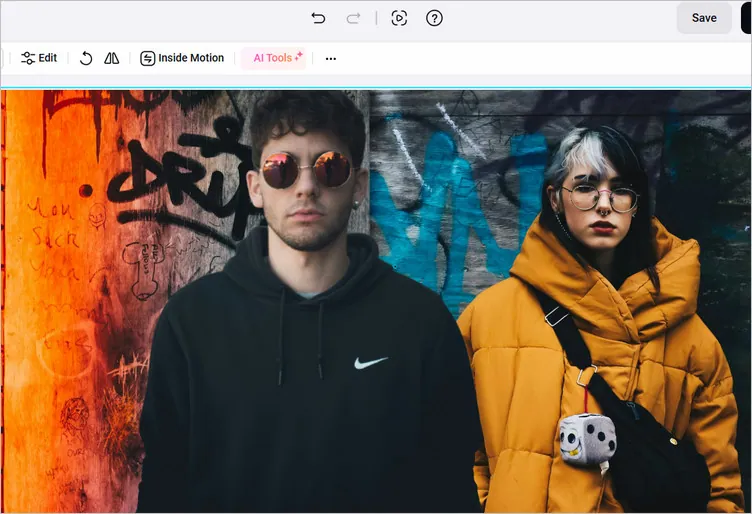 Add a Person in a Photo Online without Photoshop - Combine Images
