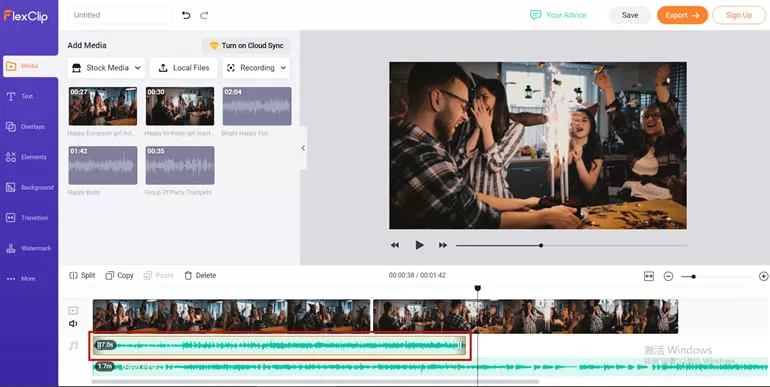 Adjust the Length of Multiple Songs in a Video