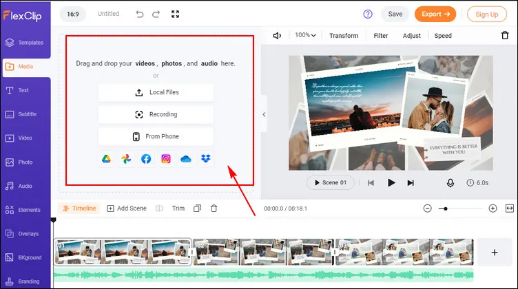 How to Add Music to a Photo Slideshow - Upload