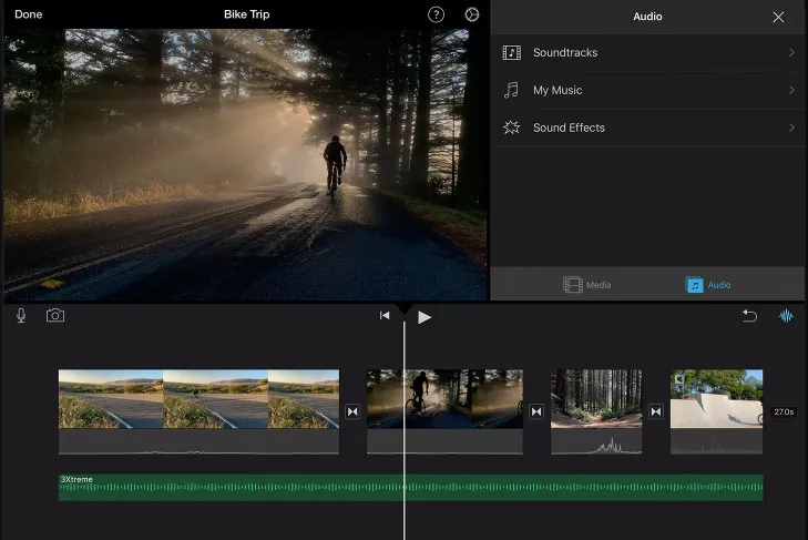 Add Music to iMovie iPhone