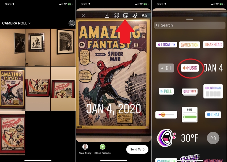 How to Add Music to Instagram Story without Sticker - TechWiser