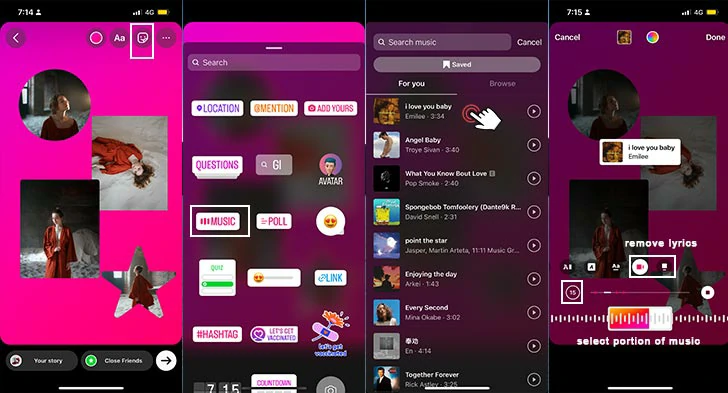 4 Best Ways to Add Song in Instagram Story with Photos 2022