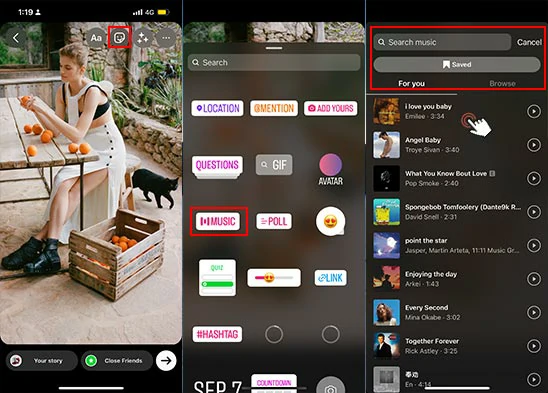 How to Add Music to Instagram Stories