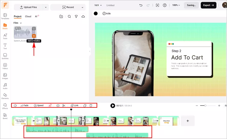 Generate AI Voice to Your Screen Recording - Sync